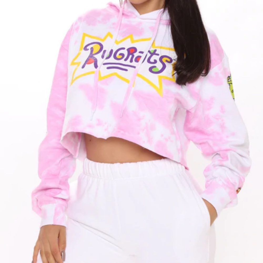 Fashion Nova Rugrats Cropped Sweater (2x)